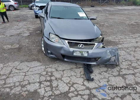 2012 Lexus Is 250 from USA, damaged, VIN JTHCF5C26C5054267